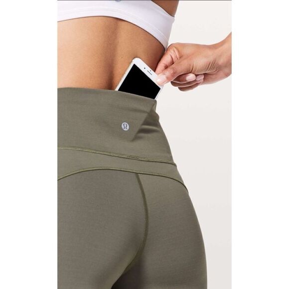 Lululemon In Movement 7/8 Tight *Everlux 25" in 
Sage Size 4 - Picture 3 of 7